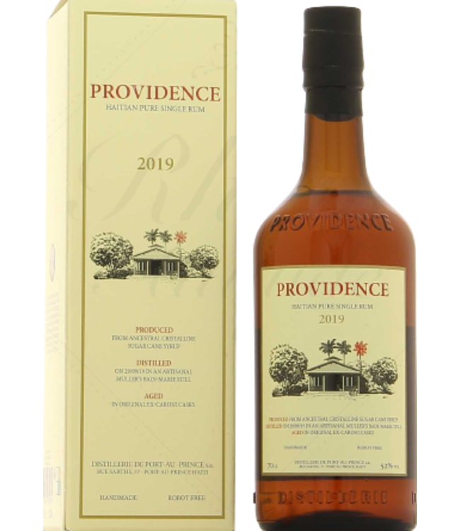 Providence 3YO Ex-Caroni Cask Aged - Haitian Pure Single Rum 2019 (52%)