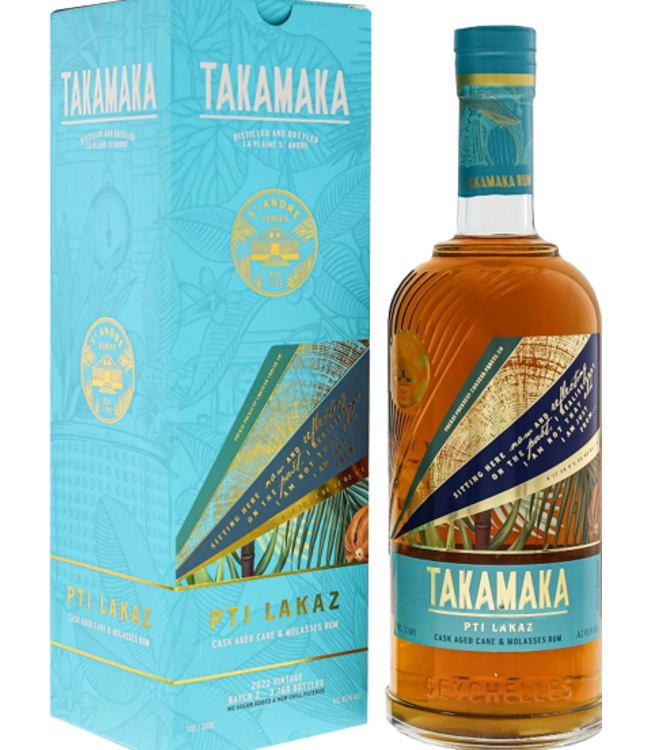 Takamaka Rum Takamaka St. Andre Series Pti Lakaz 2022 Vintage Rum Batch 2  (45,1%)