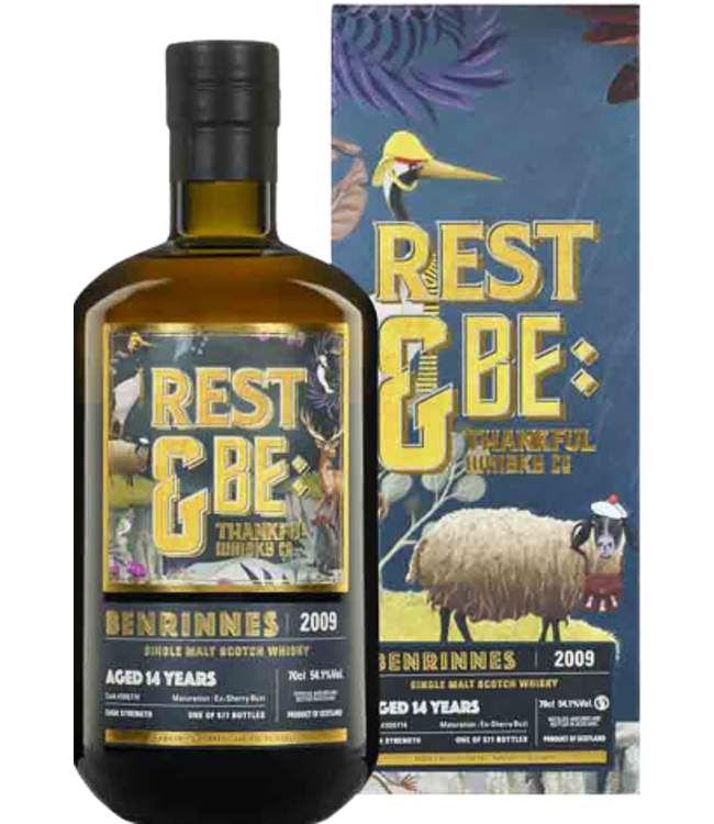 Rest & Be Thankful Rest & Be Thankful 14 YO Benrinnes 2009 (54,1%)