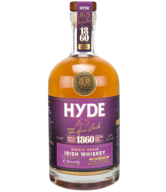 Hyde Hyde 1860 Single Grain Irish Whiskey - Burgundy Wine Cask Finish (46%)