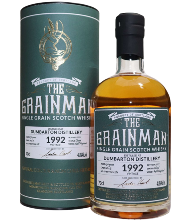 Meadowside Blending Co. The Grainman Dumbarton 1992 - 30YO (48.8%)