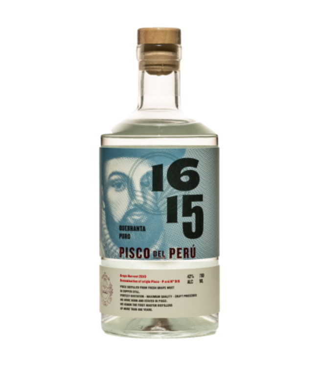 Pisco 1615 Pure Quebranta (42%)