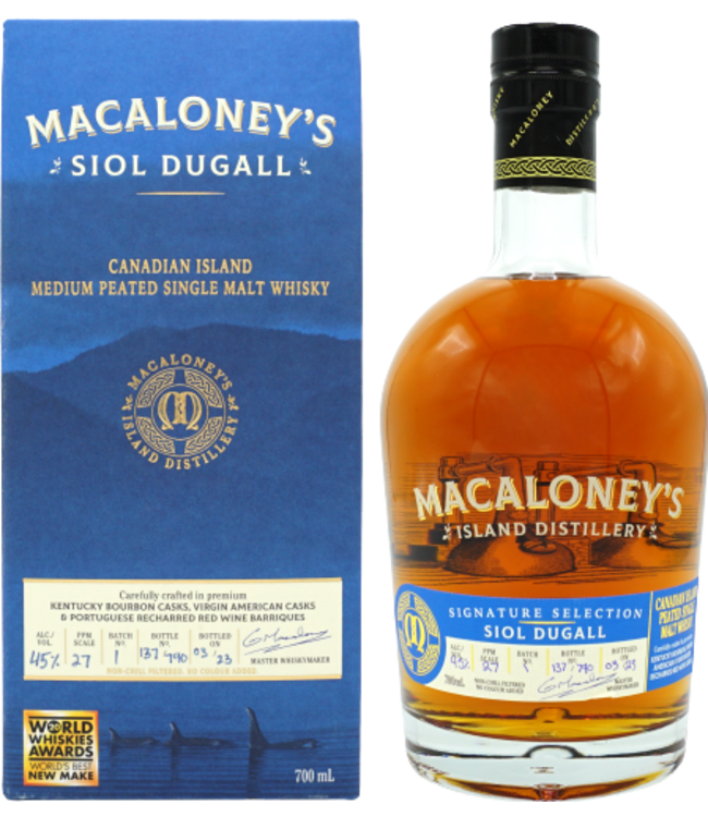 Macaloney's Siol Dugall - Canadian Island Whisky (46%)
