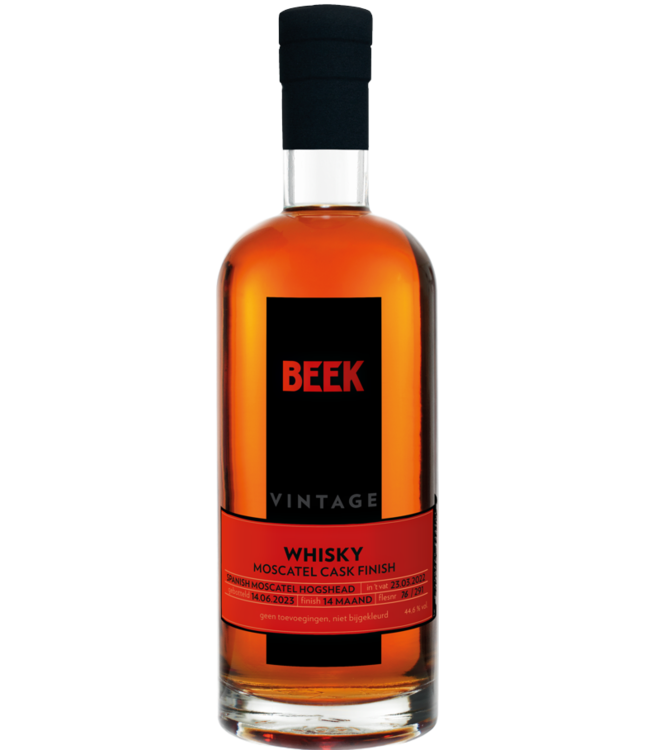 Beek Spirits Beek Vintage Whisky Moscatel Finish