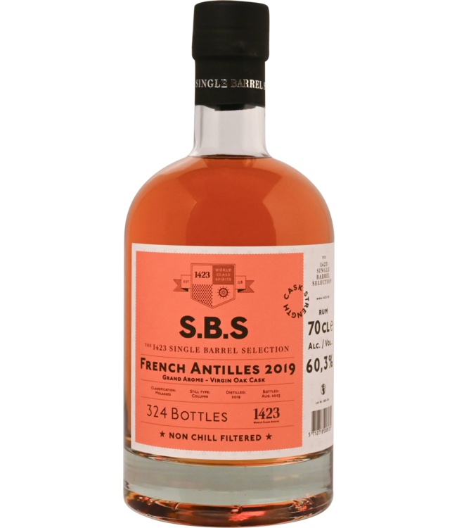 1423 S.B.S French Antilles 2019 Grand Arome (60.3%)