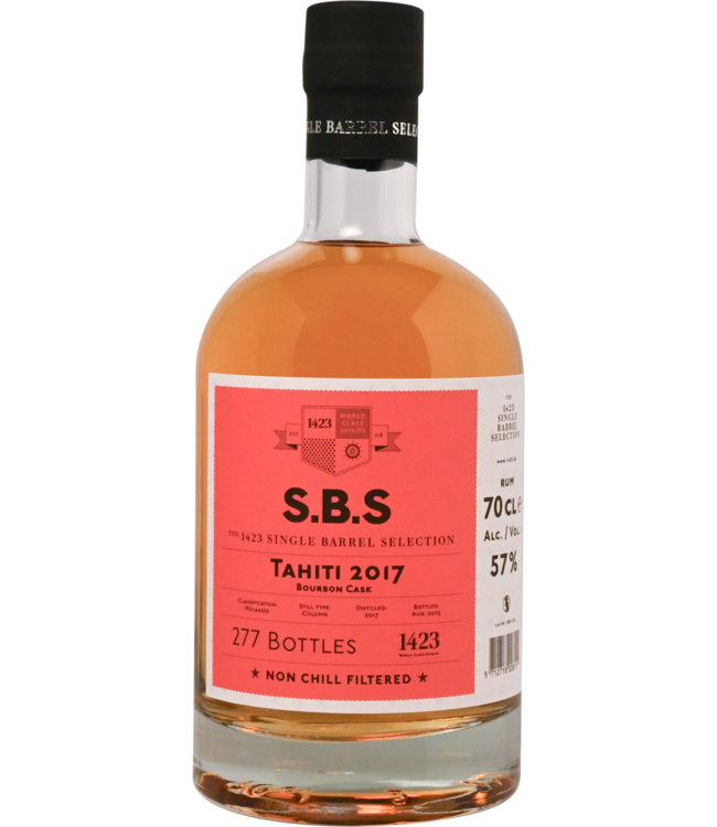 1423 S.B.S 1423 S.B.S Taihiti 2017 Bourbon Cask (57%)