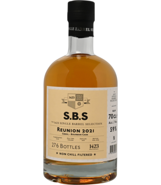 1423 S.B.S 1423 S.B.S Reunion 2021 Creol- Bourbon Cask (59%)