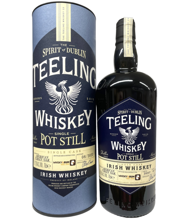 Teeling 2016 Virgin Oak Whisky & Rum aan Zee Festival Bottling