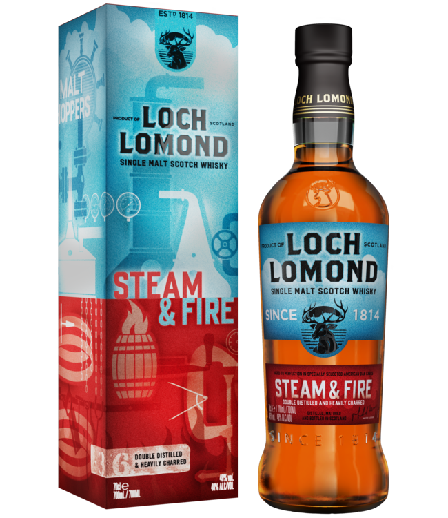 Loch Lomond Distillers Loch Lomond Steam & Fire (46%)