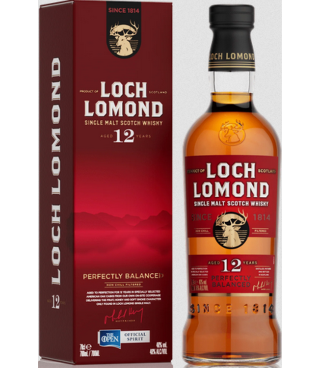 Loch Lomond 12 Years Old Single Malt Whisky (46%)