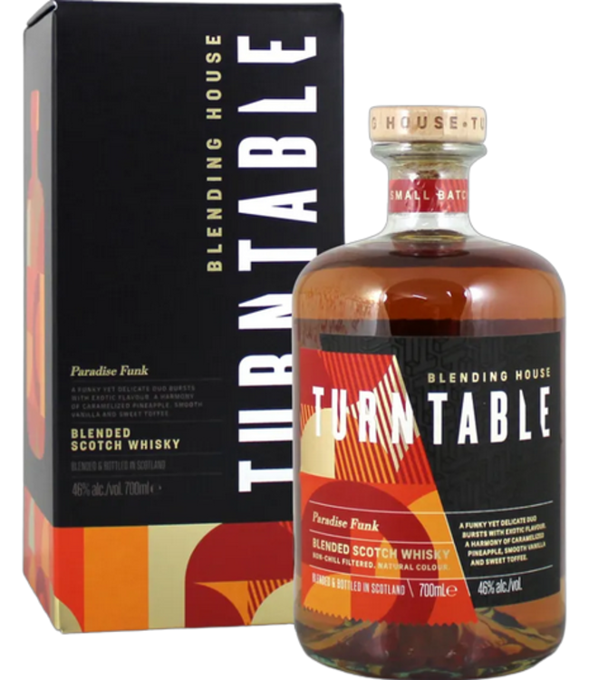 Turntable Paradise Funk Blended Scotch  Whisky (46%)