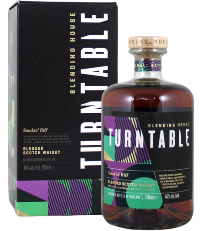 Turntable Turntable Smokin' Riff Blended Scotch  Whisky (46%)