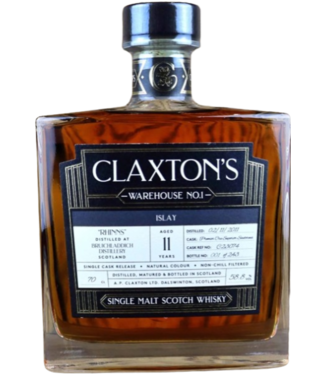Claxton's Claxton's WH No.1 Bruichladdich "Rhinns" 11YO Premier Cru Superior Sauternes (58,8%)