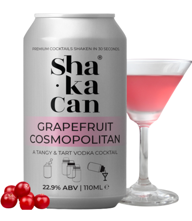 ShakaCan Grapefruit Cosmopolitan 4-PACK (22,9%)