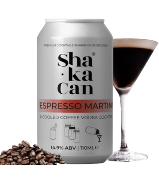 William George ShakaCan Espresso Martini 4-PACK (14,9%)