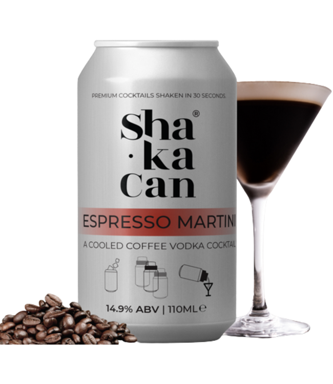 ShakaCan Espresso Martini 4-PACK (14,9%)