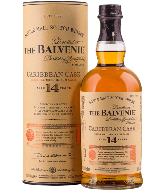 The Balvenie 14YO Caribbean Cask (43%)