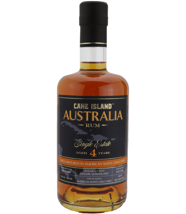 Beenleigh Rum Distillery  4yo Single Estate Rum - Cane Island (43%)