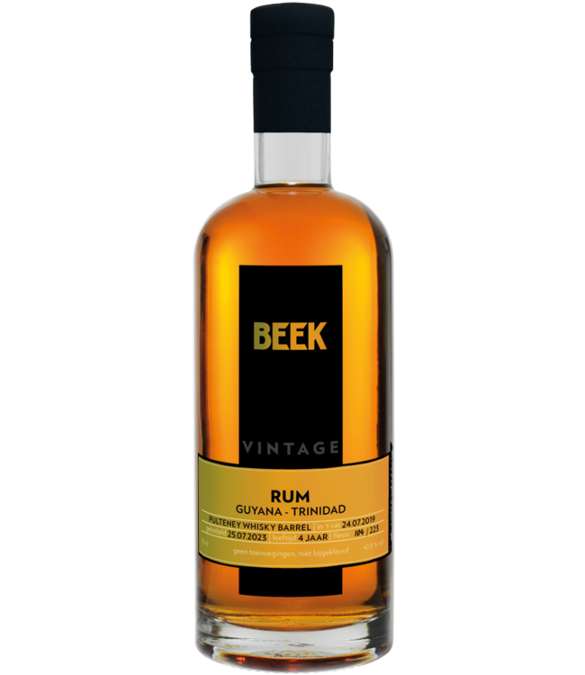 BEEK Rum Guyana & Trinidad - Pulteney Whisky Barrel (42,8%)