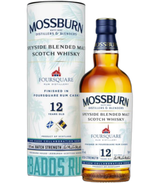 Mossburn 12yo Blended Malt whisky Foursquare Rum finish (57.7%)