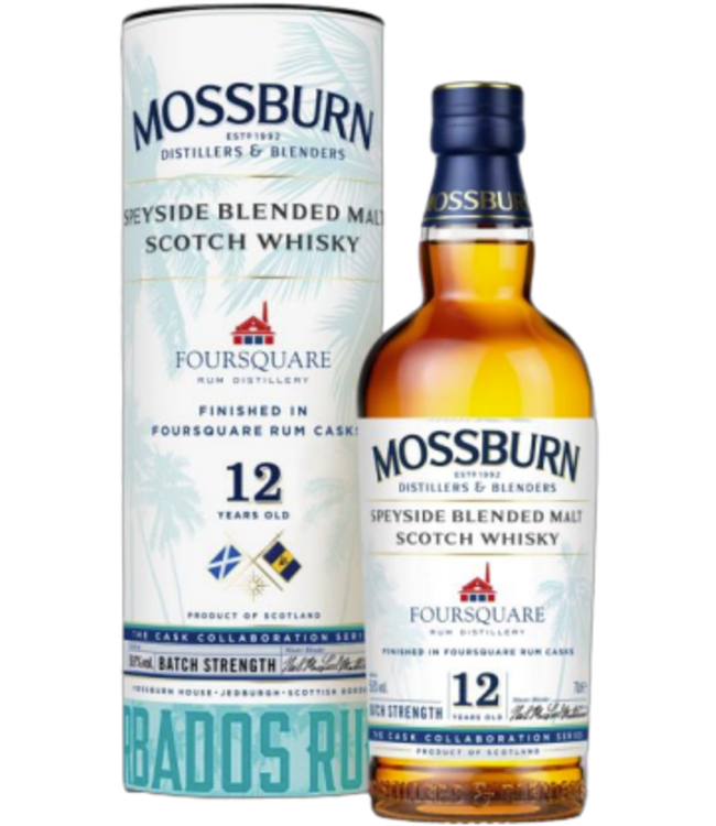Mossburn Mossburn 12yo Blended Malt whisky Foursquare Rum finish (57.7%)