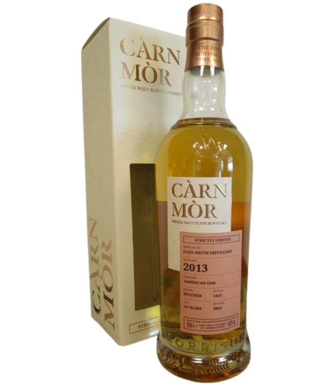 Morrison Distillers Càrn Mòr Glen Keith 2013 - American Oak 10YO (47,5%)