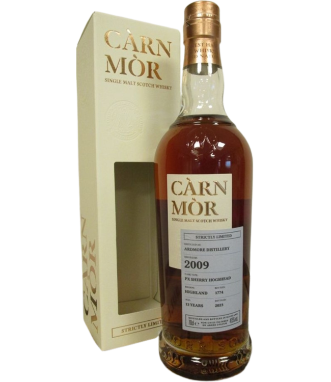 Carn Mor Ardmore 2009 13yo PX Sherry Hogshead (48,5%)