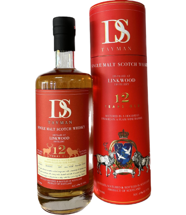 D.S. Tayman D.S. Tayman 12YO Linkwood - Flam Wine Barrel Finish (46%)