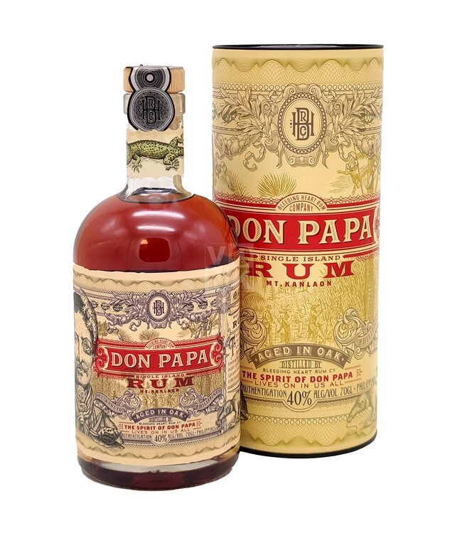 Don Papa Don Papa Rum  Single Island (40%)