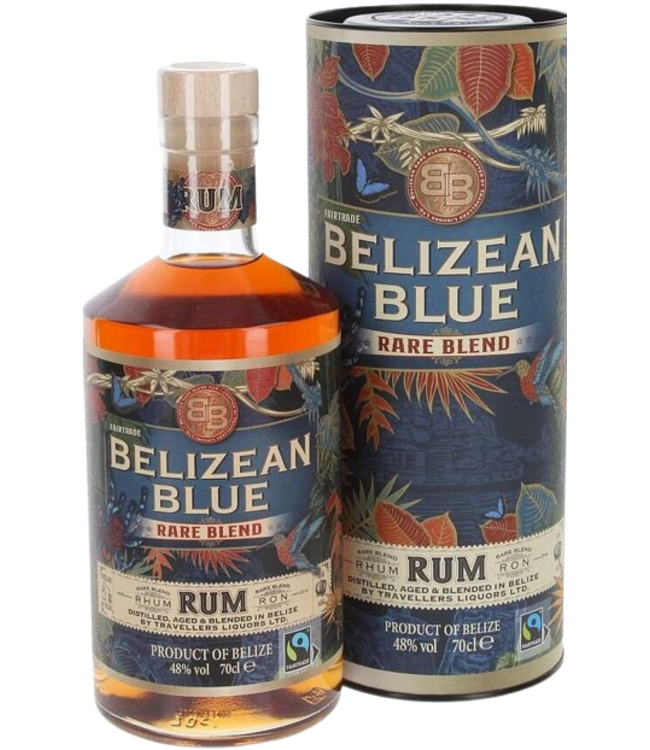 Belizean Blue Rare Blend Rum (48%)