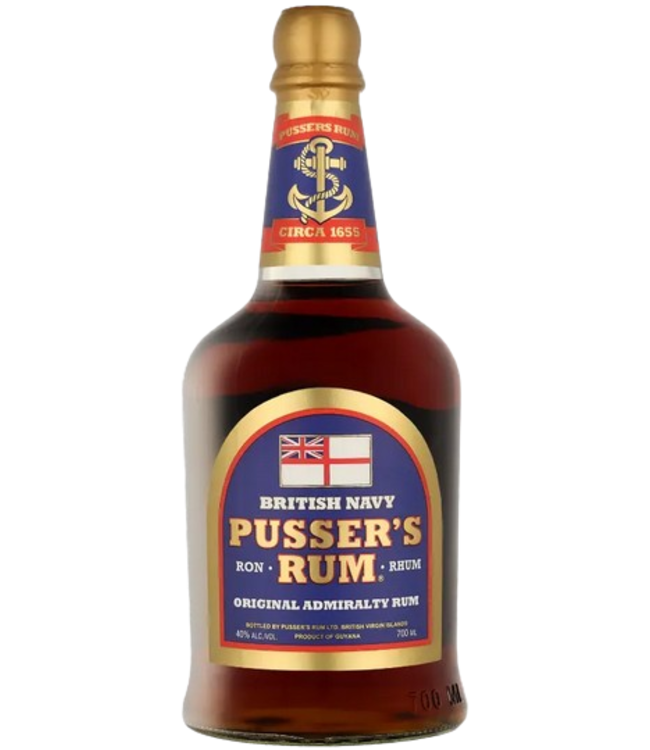 Pusser's Rum Pussers Rum British Navy Blue Label (40%)
