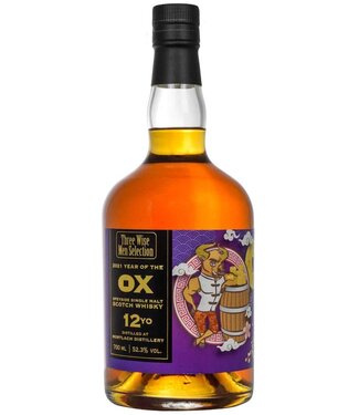 Hunter Laing & Co Mortlach 12YO Three Wise Men Selection Year Of The Ox 2008 (52.3%)