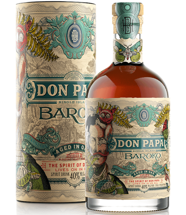 Don Papa MASSKARA Aged Philippine Rum 40% Vol. 0,7l 