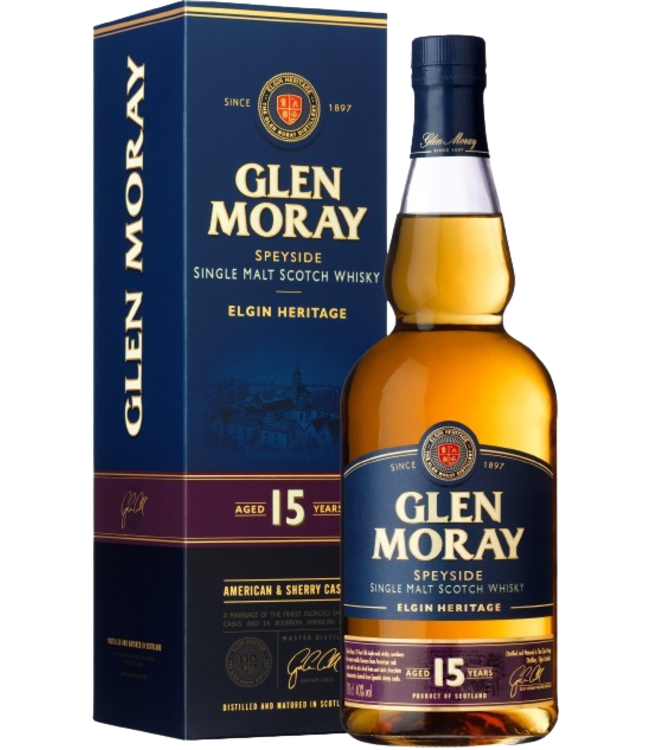 Glen Moray Distillery Glen Moray 15 Years Old (40%)