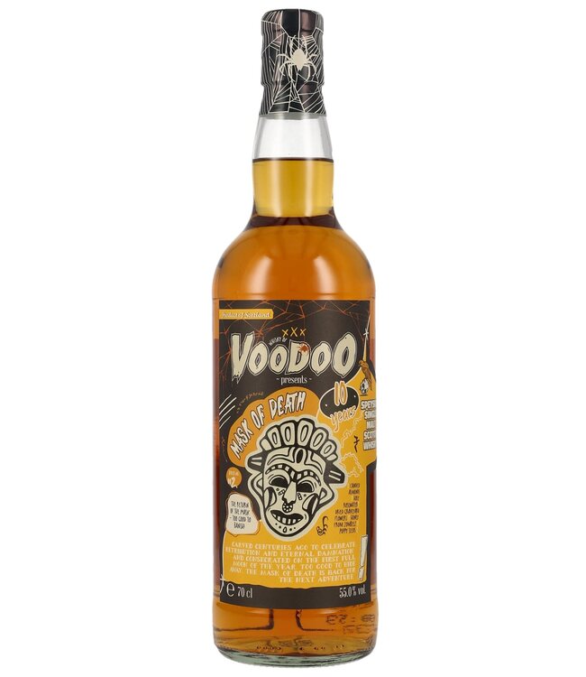 Brave New Spirits Mask of Death - Dailuaine 10yo / Whisky of Voodoo (51%)