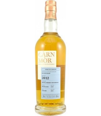 Morrison Distillers Càrn Mòr Ruadh Moar 2012 - 8YO Refill Sherry Hogshead (47.5%)