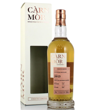 Morrison Distillers Càrn Mòr Longmorn 2013 - 8YO First fill Bourbon Barrel (47.5%)
