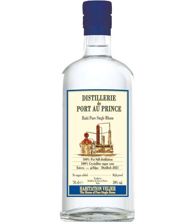 Habitation Velier Providence  White Distillery Port au Prince (59%)