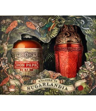 Don Papa Don Papa 7YO Luxury Shaker Giftpack (40%)