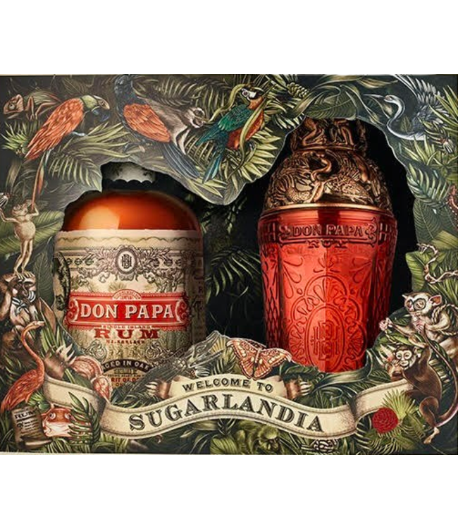 Don Papa 7YO Luxury Shaker Giftpack (40%)