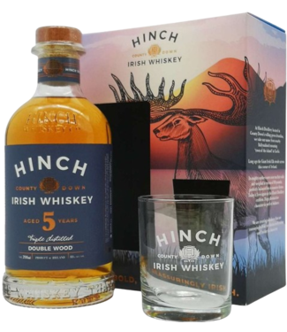 Hinch Hinch Irish Whiskey 5YO Double Wood Giftpack (43%)