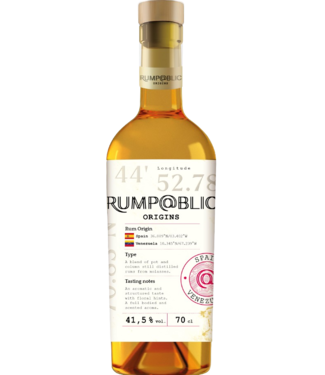 Rump@blic Rump@blic Origins Spain & Venezuela Rum  (41,5%)