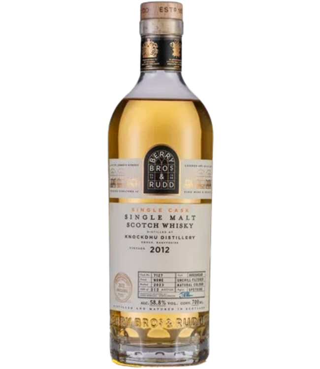 Berry Bros & Rudd - Knockdhu Distillery 2012 (58,4%)