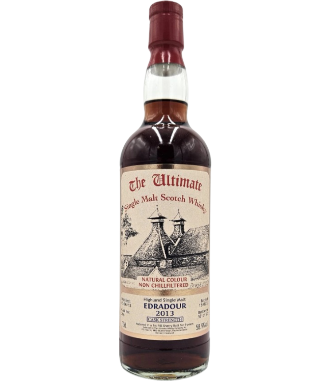 The Ultimate Edradour 2013 Cask Strength - 1st Fill Sherry Butt (58,9%)