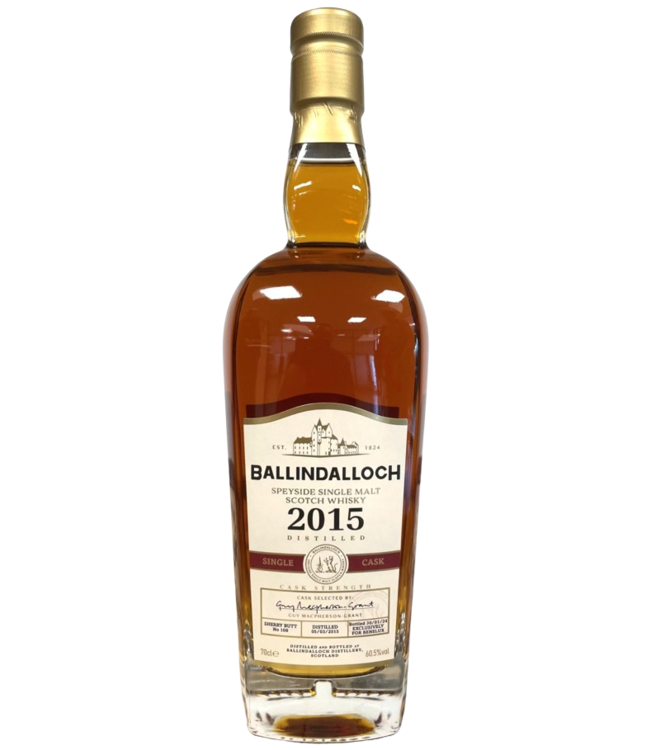 Ballindalloch Distillery Ballindalloch Single cask Sherrybutt (60.5%)