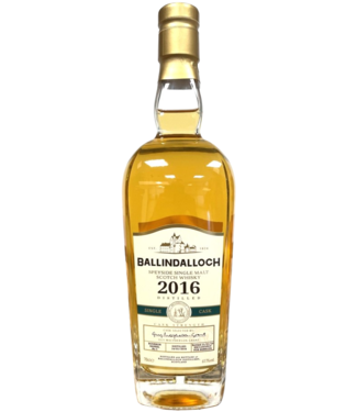 Ballindalloch Distillery Ballindalloch 2016 Bourbon barrel No.31 (59.2%)