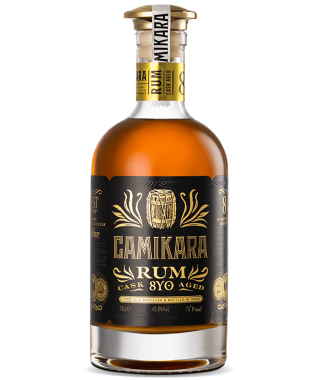 Camikara Indian Pure Cane Juice Rum (42.8%)