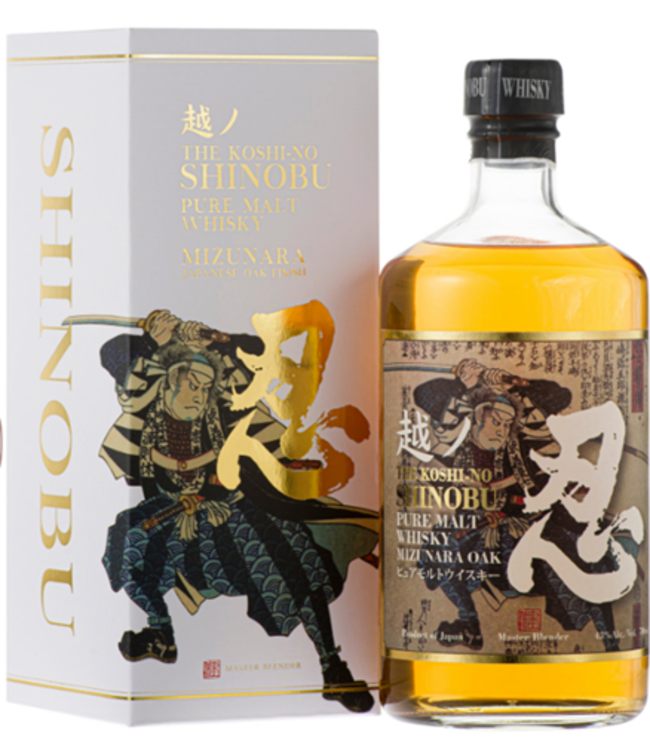 Shinobu Pure Malt Mizunara Oak Finish (43%)