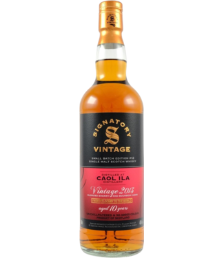 Signatory Signatory Caol Ila 10YO Vintage 2013 Oloroso and Bourbon Casks (48,2%)