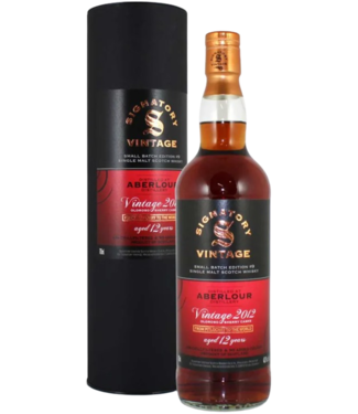 Signatory Vintage Signatory Aberlour 12YO Vintage 2012 Oloroso Casks (48,2%)